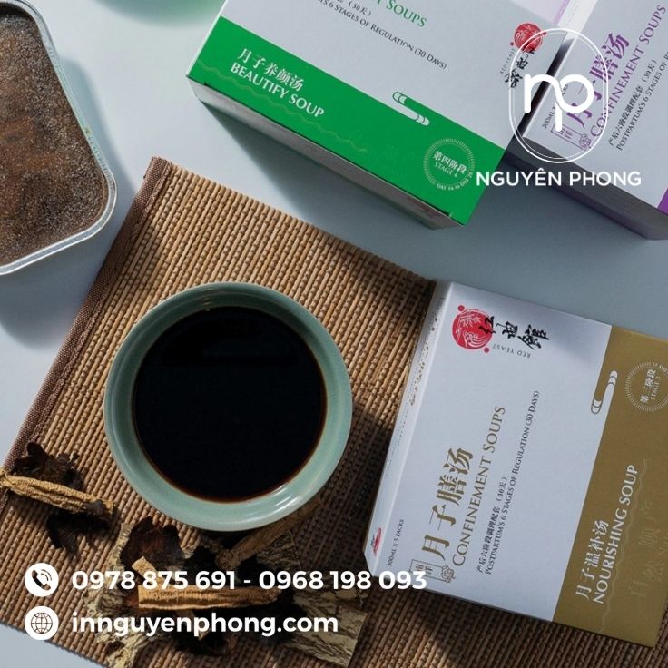 Mẫu logo đông y trên hộp giấy